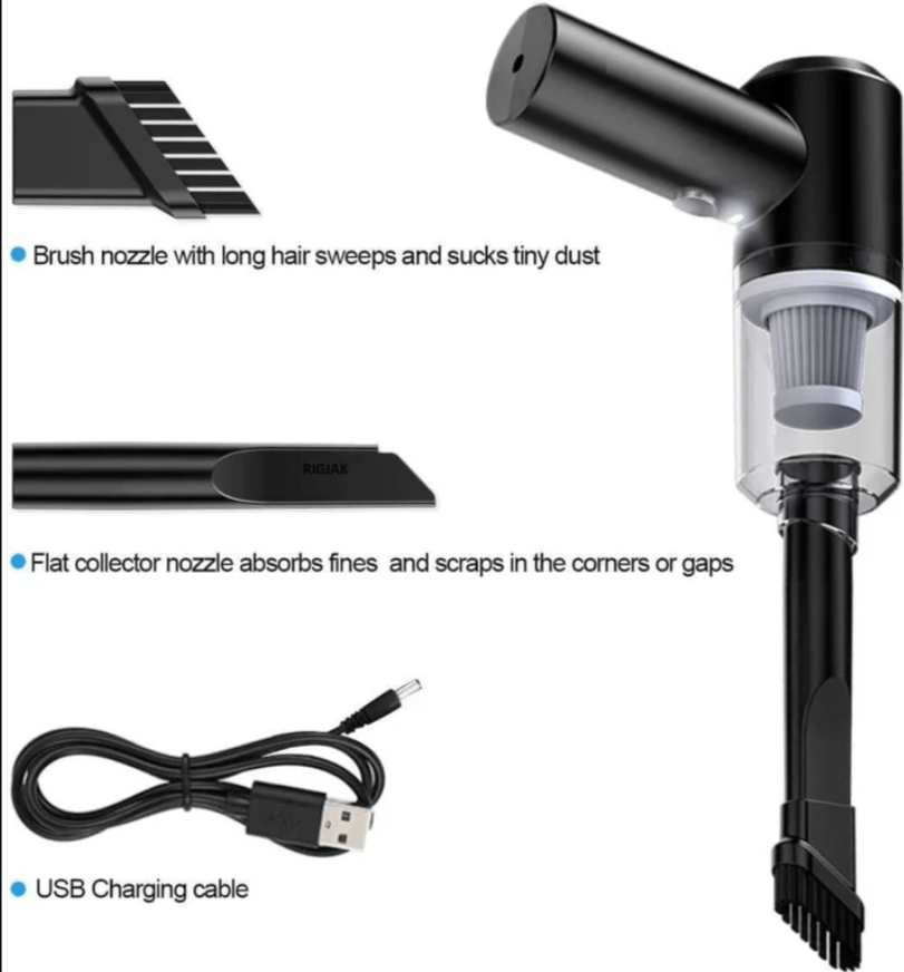 Portable Air Duster Wireless Vacuum Cleaner